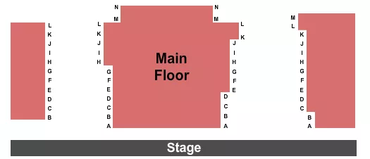 seating chart for South Broadway Center - Orchestra - eventticketscenter.com